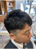 名古屋天白区梅ヶ丘大人メンズビジネスショートツーブロック