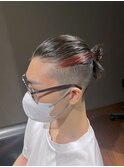 ビジネスマンバン オールバック ツーブロック フェードカット