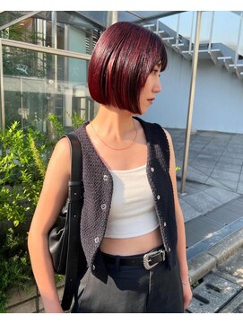 ローウェ 三軒茶屋(Louwe) 三軒茶屋/System/イルミナ/ブリーチ/インナー/韓国/髪質改善