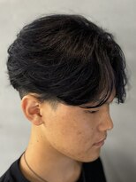 バース バイ ハピネス(BIRTH by happiness)&nbsp;ネイビーハイライトカルマパーマ