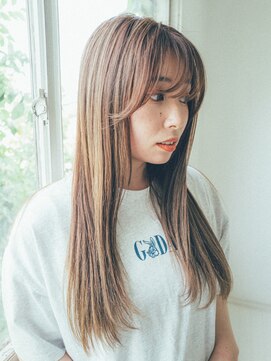 アマリス(Amaris) 顔周りレイヤースタイル20代/30代/40代/庭瀬