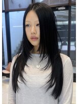 キーン 吉祥寺店(keen)&nbsp;#NANAKO 韓国レイヤーカット×グロスブラック