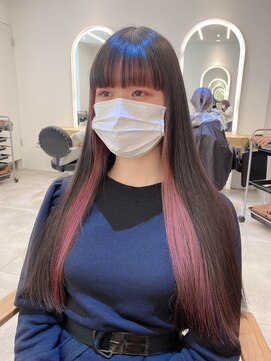 ジーナ 船橋(Zina) 髪質改善＊ロングレイヤーグレーベージュ＊美髪【Zina船橋】