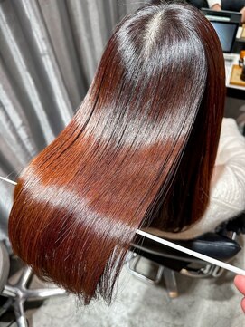 ベルン(bern) 髪質改善縮毛矯正/ウォームブラウン