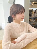 ロンド ボーイ 表参道(Lond BOY)&nbsp;フェミニンロング×顔周りレイヤーカット韓国へア[表参道]