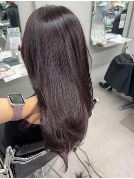 イオ ティラベント 鳳店(io tiravento) 髪質改善カラー　ラベンダー yume