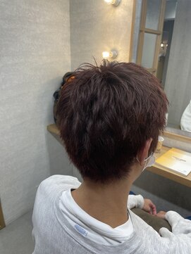 アレクサ 保谷(ALEXA) 流行の予感、刈り上げないショート！スパイキーショート