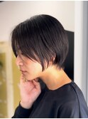 30代40代◎大人可愛い小顔ショートボブ 表参道                