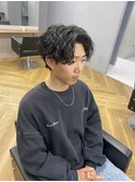 無造作センターパート大人の色気