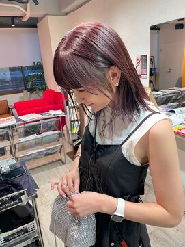 シャンプーボーイ セントラル 博多(SHAMPOO BOY central) ショート/ショートボブ/ハイライト/切りっぱなし/博多