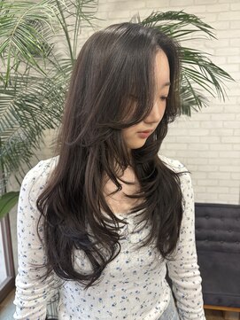 ココテラス(coco terrace) ブルーブラック/レイヤーカット