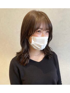 巻き髪風パーマ