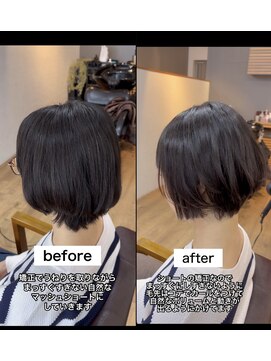 アクロ ヘアー ステージ(ACRO hair stage) ショート×カール矯正