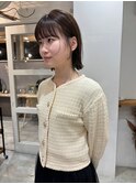 ぱつっとボブ