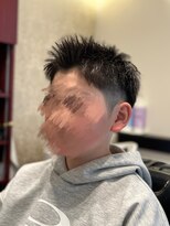 理容 うめむら アップバング
