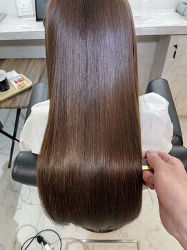 アールサロン アザブジュウバン(Rr SALON Azabu juban) ナチュラルブラウン×Rr SALON HYDRO XE　TREATMENT
