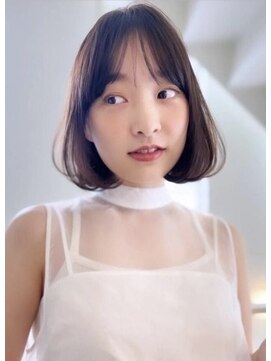 コート 表参道(Cote) 丸みボブ まとまるボブ 艶ボブ ブラウンカラー