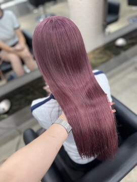 ペレ 栄 アネックス(PELE栄ANNEX) イメチェン/ホワイトブロンド/外ハネボブ/美髪/栄