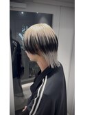 シースルーウルフ/メンズウルフ/ウルフカット/エンドカラー