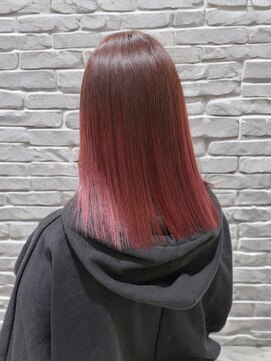 ソワンドブレスセルン 心斎橋(soin de brace cerne) 髪質改善×ピンク/レディース／小顔