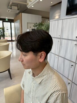 【長野市/メンズ】カット×ニュアンスパーマ