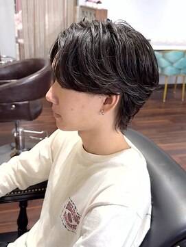 フェザーウルフ【メンズ/パーマ/眉毛/沖縄市/美里】