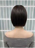 髪質改善縮毛矯正ハイライトショートカット30代40代