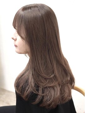 アリー 原宿 表参道(ALLY) ALLY稲木 髪質改善×ブリーチなしグレージュカラー