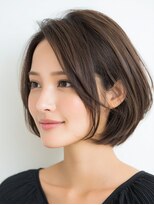 アンサ 小倉店(ANSA)&nbsp;ナチュラル丸みボブ｜上品ショート