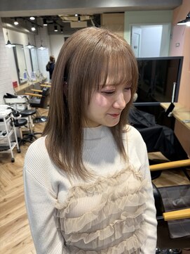 ループウエスト(LOOP WEST) ミルクティーカラー0217