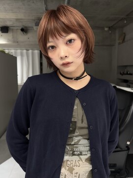 フィルムス 表参道(FILMS) ココアベージュ/黒髪/クラゲヘアー/オリーブグレー/ボブ/表参道