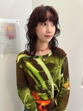 ユー(yew) チェリーレッドカラー/チェリーブラウン/ダークレッド