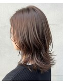 塗り分けで叶う明るい白髪染め