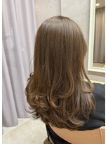 ラメル(RAMEL)&nbsp;たっぷりレイヤー、つやつやベージュカラー