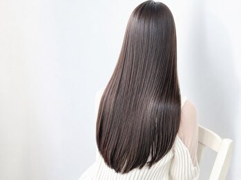 ニド(Nido.)の写真/【5周年記念/大分中央町の大人気店】真っ直ぐすぎない自然なストレートでアイロンいらずのstyleに♪