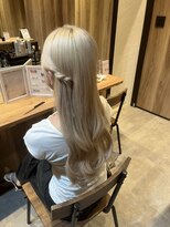 ソルビア ヘアセット(solvia)&nbsp;ハーフアップ