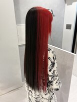 ヴィヒタ 川越 本川越(VIHTA.)&nbsp;赤黒ツートンカラー◎デザインカラーで垢抜ける川越本川越