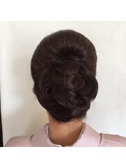 着物ヘアセット（訪問着）