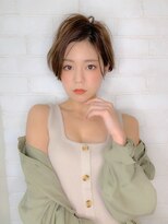 ロビー(LOBBY)&nbsp;『LOBBY』三浦　似合わせ小顔ワンサイドショートボブ