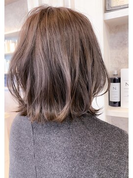 キャアリー(Caary) 福山市ヘアカラー人気caaryラベンダーアッシュ/ピンクグレージュ