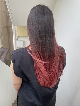 サロンドミルク 溝の口店(salon de MiLK) ＊地毛とブリーチ毛がうまく共存した結果出来たきゃわいいカラー