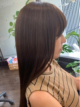 ポー 三軒茶屋(poh) ココアベージュ/小顔/ミディアムレイヤー/髪質改善/三軒茶屋