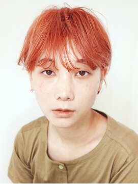 チェリッシュ 亀有(CHERISH) 柔らかい雰囲気のオレンジカッパーショート