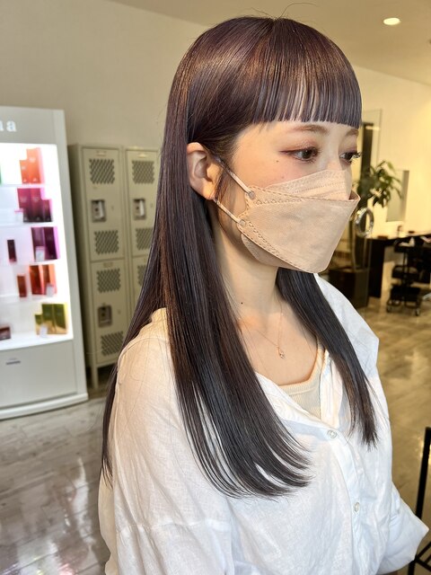 Hona hair ☆ 見かけすっきりオン眉ストレートヘアー