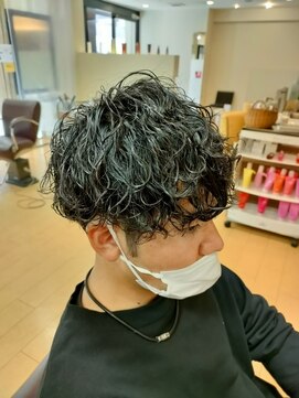 カズ 中津店(KAZU) 波巻きツイストスパイラルパーマ