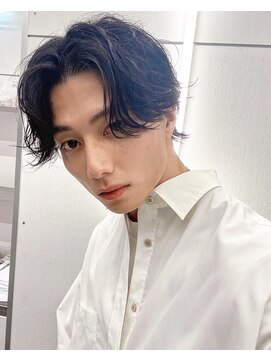 リップスヘアー 銀座(LIPPS hair) ルーズスパイラルセンターパーマ