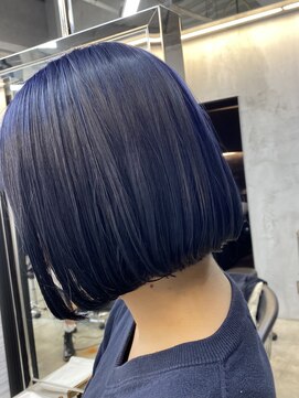 メルバイレガロ 水戸(mer by REGALO) ダブルカラー/ネイビーブルー