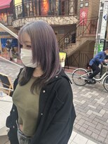 アソビ 表参道(ASOBI) ウルフカット レイヤーカット ベージュカラー