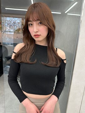 ロンド マーレ 天神大名店(Lond mare) イメチェン/チェリーブラウン/フェミニン/束感/髪質改善