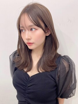 ポーチバイハニー オモテサンドウ(PORCH by HONEY omotesando) 韓国風クワンクレイヤー×ヘーゼルベージュ